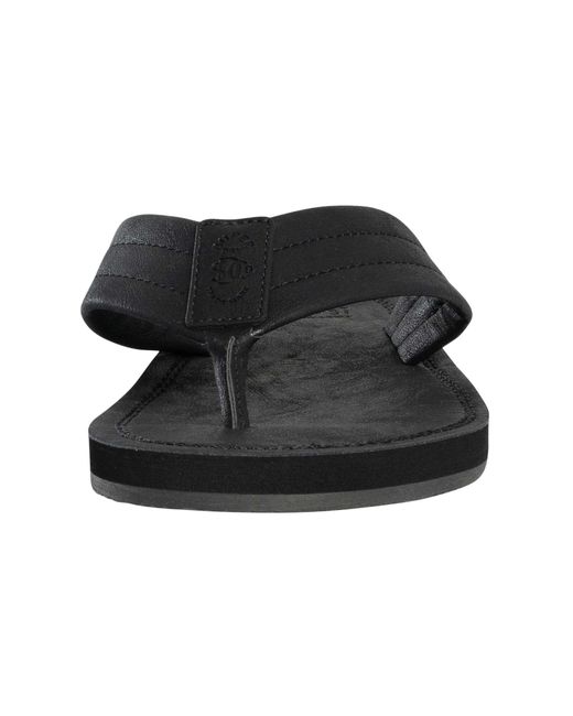 Superdry Black Vintage Flip Flops for men