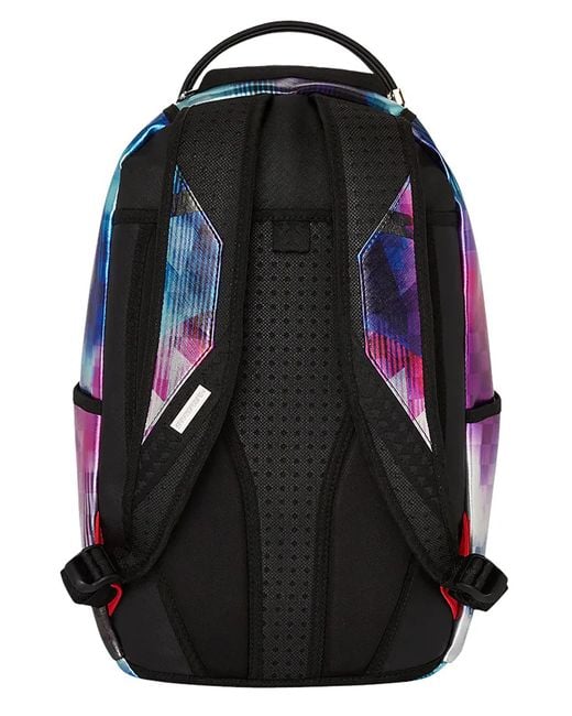 Sprayground Blue Tye Check Backpack for men