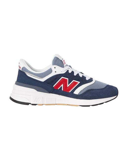 New Balance Blue 997r Suede Trainers for men
