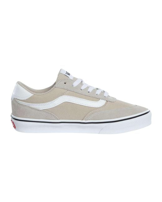 Vans White Brooklyn Canvas Trainers for men