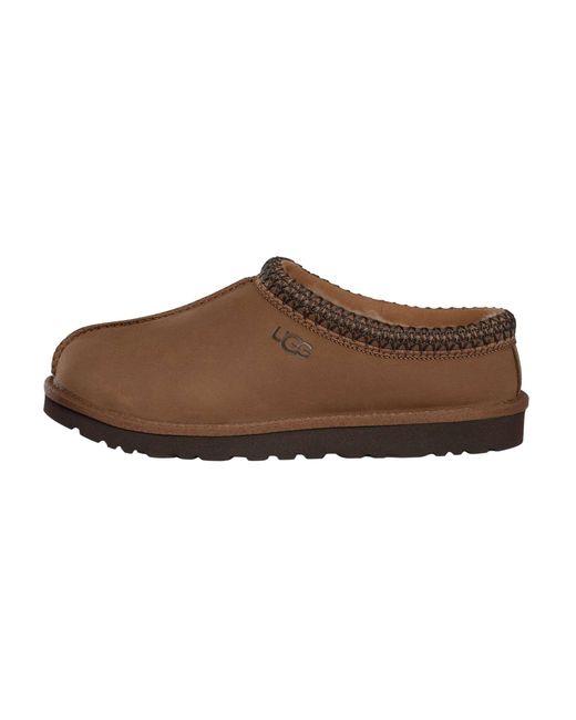 Ugg Brown Tasman Ii Nubuck Slippers for men