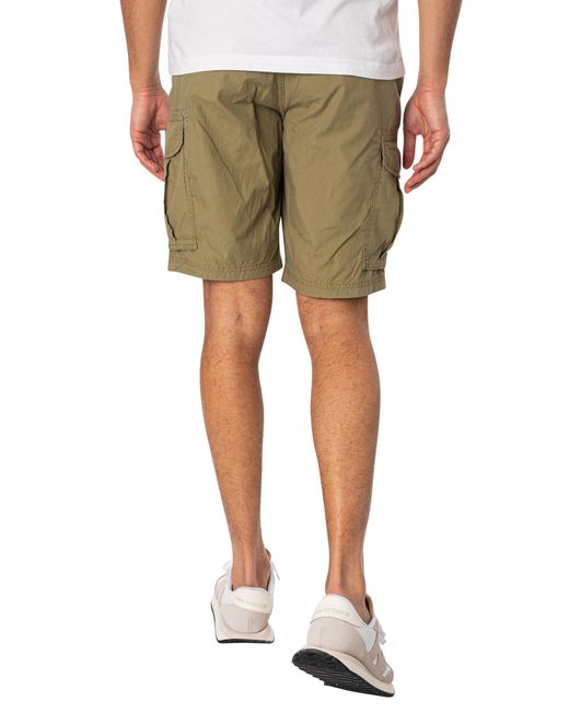 Napapijri Green Noto 2.0 Cargo Shorts for men