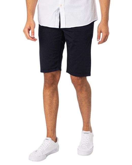 Lyle & Scott Blue Anfield Chino Shorts for men