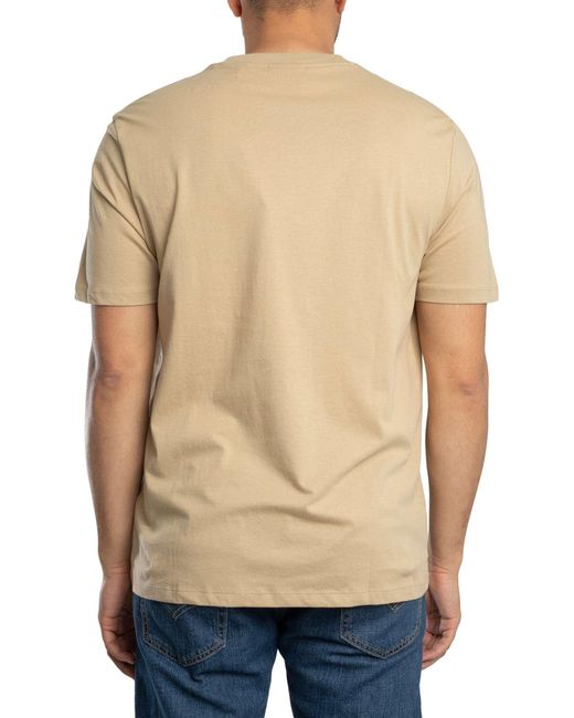 HUGO Natural Dero222 Logo T-shirt for men