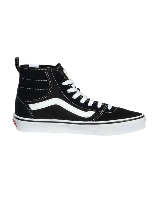 Vans Black Ashwood Hi Decon Suede Trainers for men
