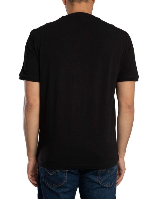EA7 Black Box Logo T-shirt for men