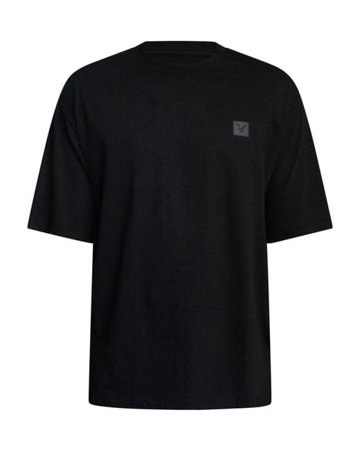 Lyle & Scott Black 3 Pack Lounge Relaxed T-shirt for men