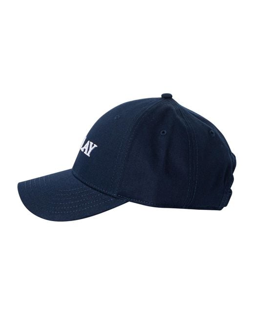 Replay Blue Logo Baseball Cap for men
