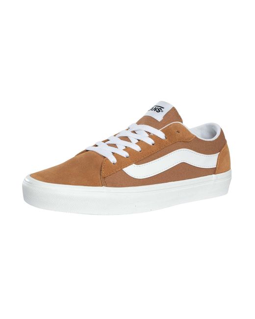 Vans White Vero Suede Trainers for men