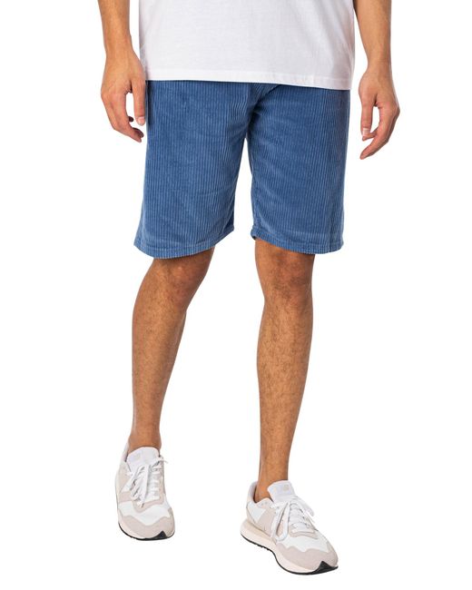 Lois Blue Jumbo Cord Shorts for men