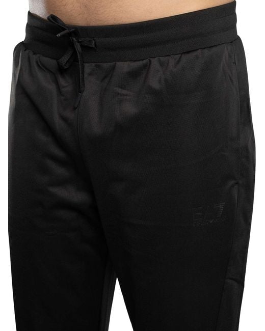EA7 Black Lines Logo Tracksuit for men