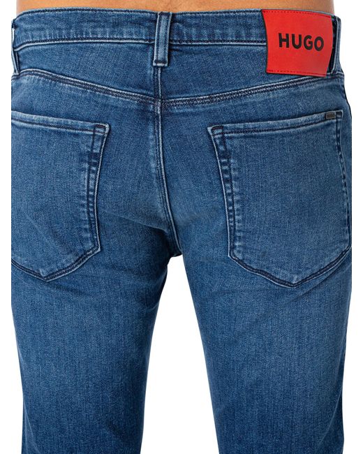 HUGO Blue 734 Extra Slim Fit Jeans for men