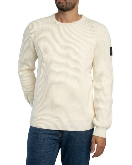 Weekend Offender Natural Morello Rib Knit for men