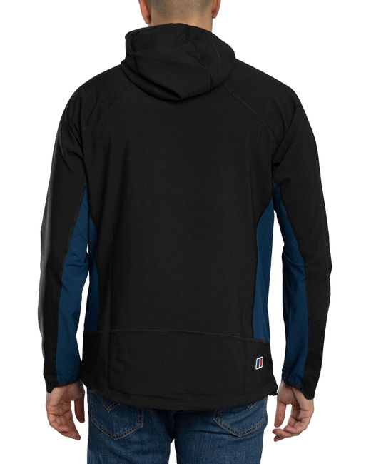 Berghaus Black Waverthree Hooded Jacket for men