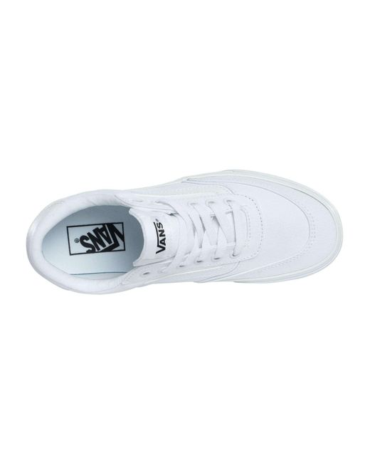 Vans White Brooklyn Canvas Trainers for men