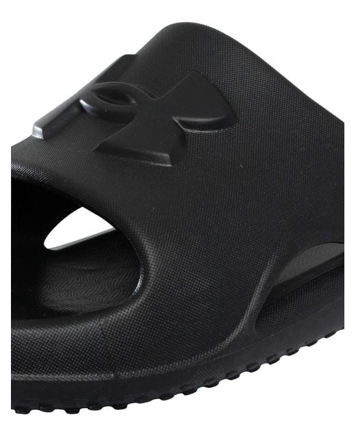 Under Armour Black Locker Sliders for men