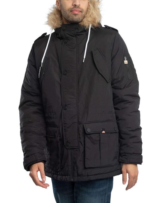 Ellesse Black Blizzard Jacket for men