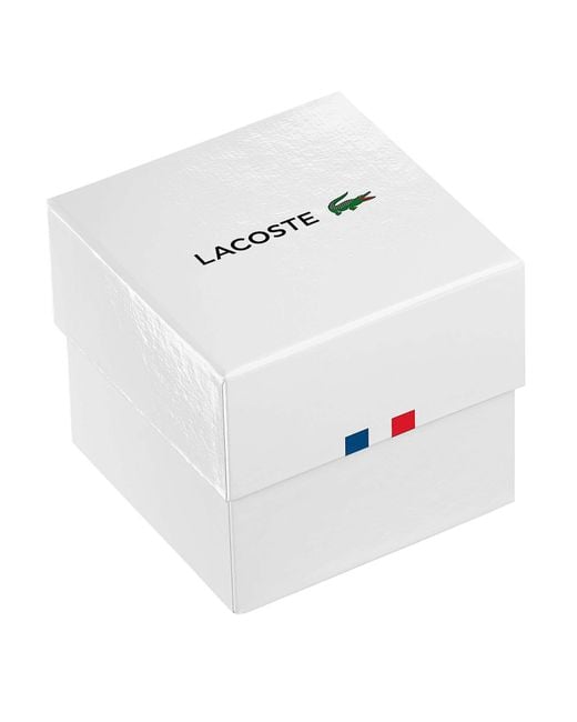 Lacoste Black Stainless Steel for men