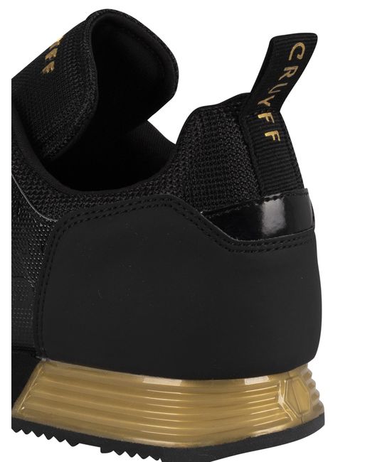 cruyff leather trainers