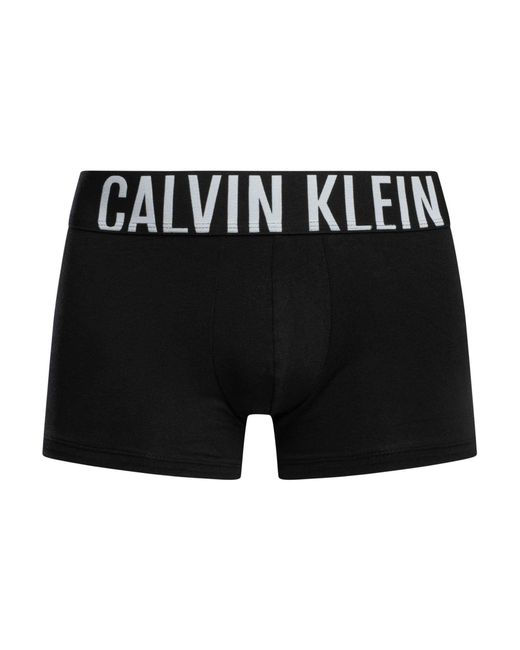 Calvin Klein White 3 Pack Intense Power Trunks for men