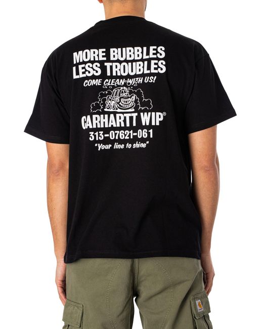 Carhartt Black Less Troubles T-shirt for men