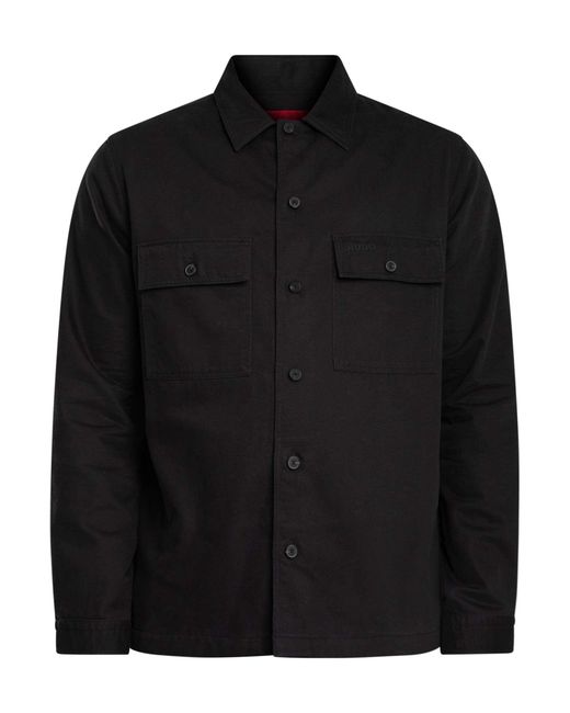 HUGO Black Epoldo Overshirt for men