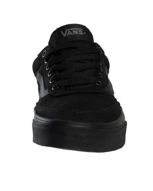 Vans Black Brooklyn Sneaker for men