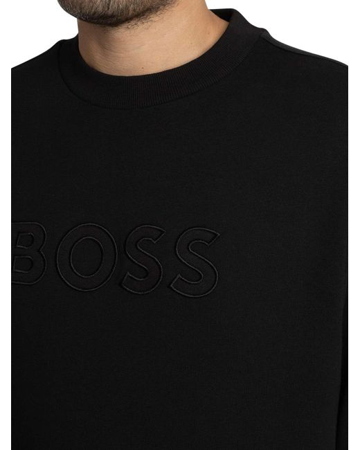 Boss Black We Logo Sweatshirt for men