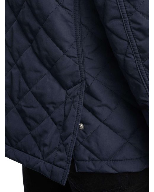 Gant Blue Quilted Windcheater Jacket for men