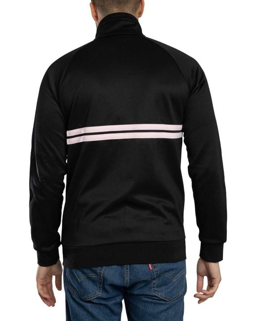 Sergio Tacchini Black Dallas Track Jacket for men