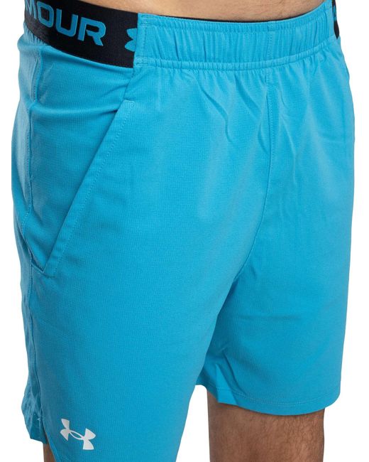 Under Armour Blue S Woven Shorts Sports Training Bottoms Circuit Teal Xl for men