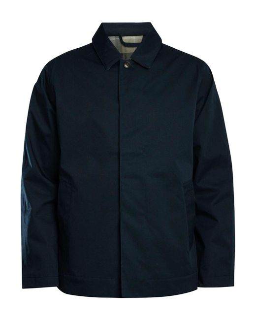 Barbour Blue Short Rokig Waterproof Jacket for men