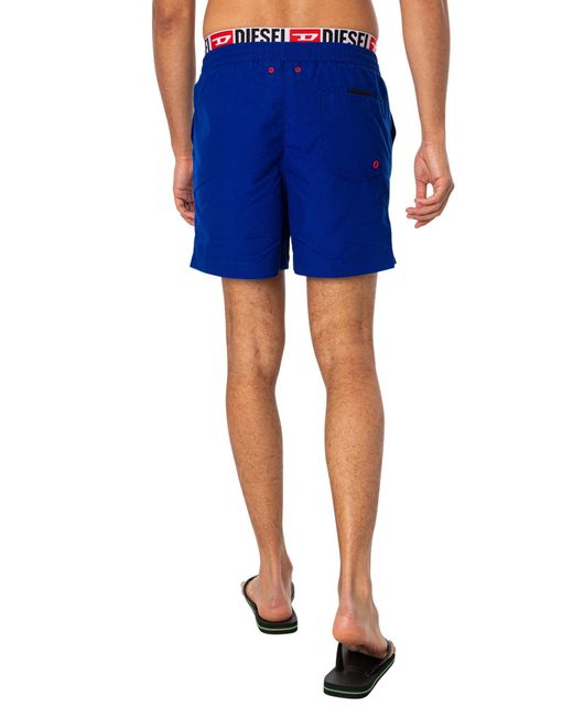 DIESEL Blue Bmbx Visper 41 Swim Shorts for men