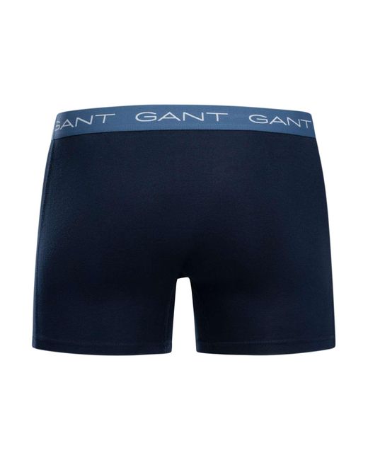 Gant Blue 3 Pack Boxer Briefs for men