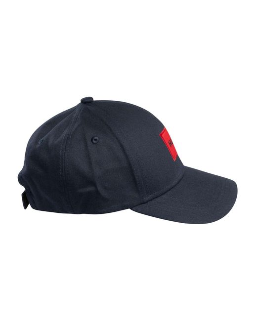 HUGO Blue Box Logo Baseball Cap for men