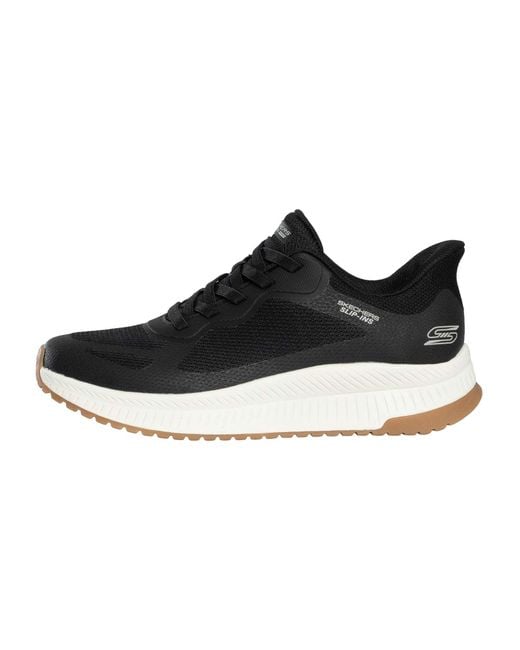 Skechers Black Slip-ins Bobs Sport Squad Chaos 4 Trainers for men