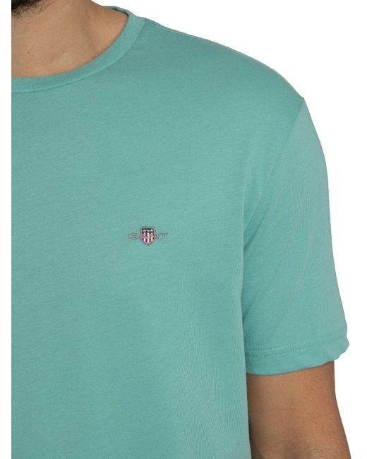 Gant Green Regular Shield T-shirt for men