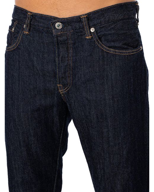 Edwin Blue Regular Tapered Jeans for men