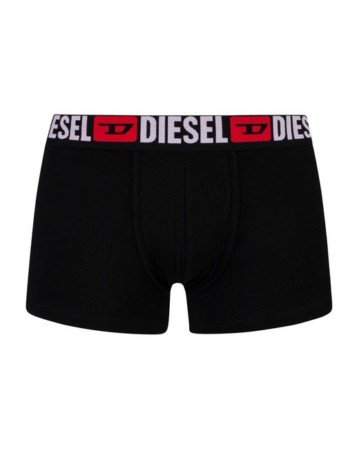 DIESEL Black 3 Pack Damien Trunks for men