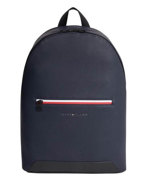 Tommy Hilfiger Blue Essential Corp Dome Backpack for men