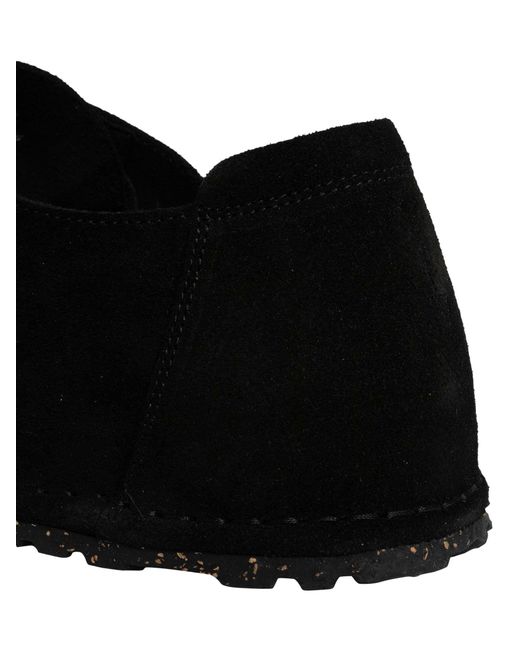 Birkenstock Black Utti Lace Suede Shoes for men