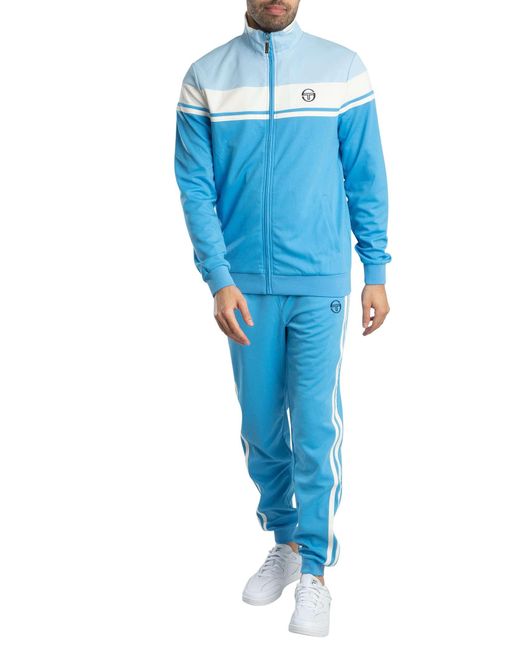 Sergio Tacchini Blue Damarindo Track Joggers for men