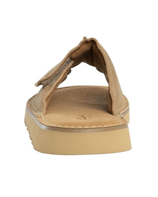 Clarks Multicolor Solsbury Suede Sliders for men