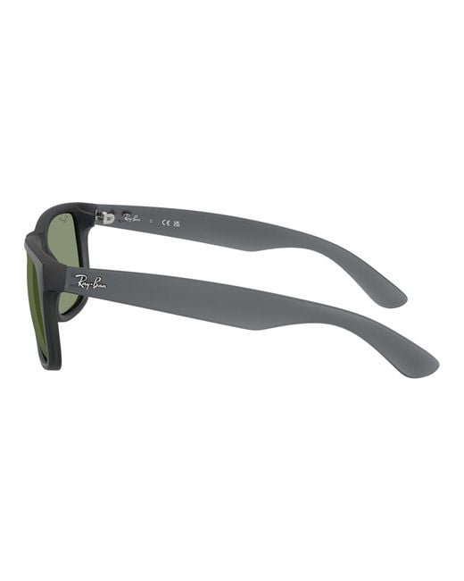 Ray-Ban Green Justin Classic Sunglasses for men