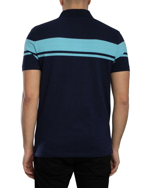 Sergio Tacchini Black Young Line Polo Shirt for men
