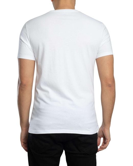 Levi's Black 2 Pack Slim Crew T-shirt for men