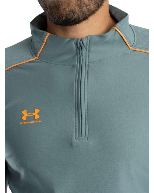 Under Armour Blue Challenger Pro Track Jacket for men