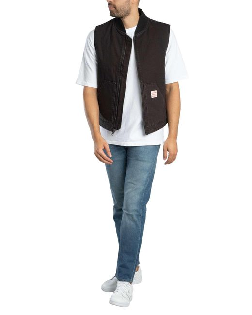 Levi's Black Sansome Gilet for men
