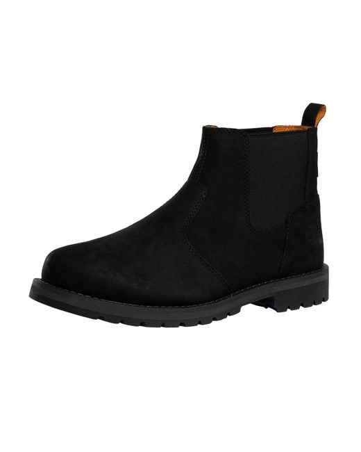 Timberland Black Redwood Falls Waterproof Boot for men