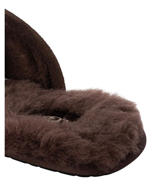 Ugg Brown Scuff Slippers for men